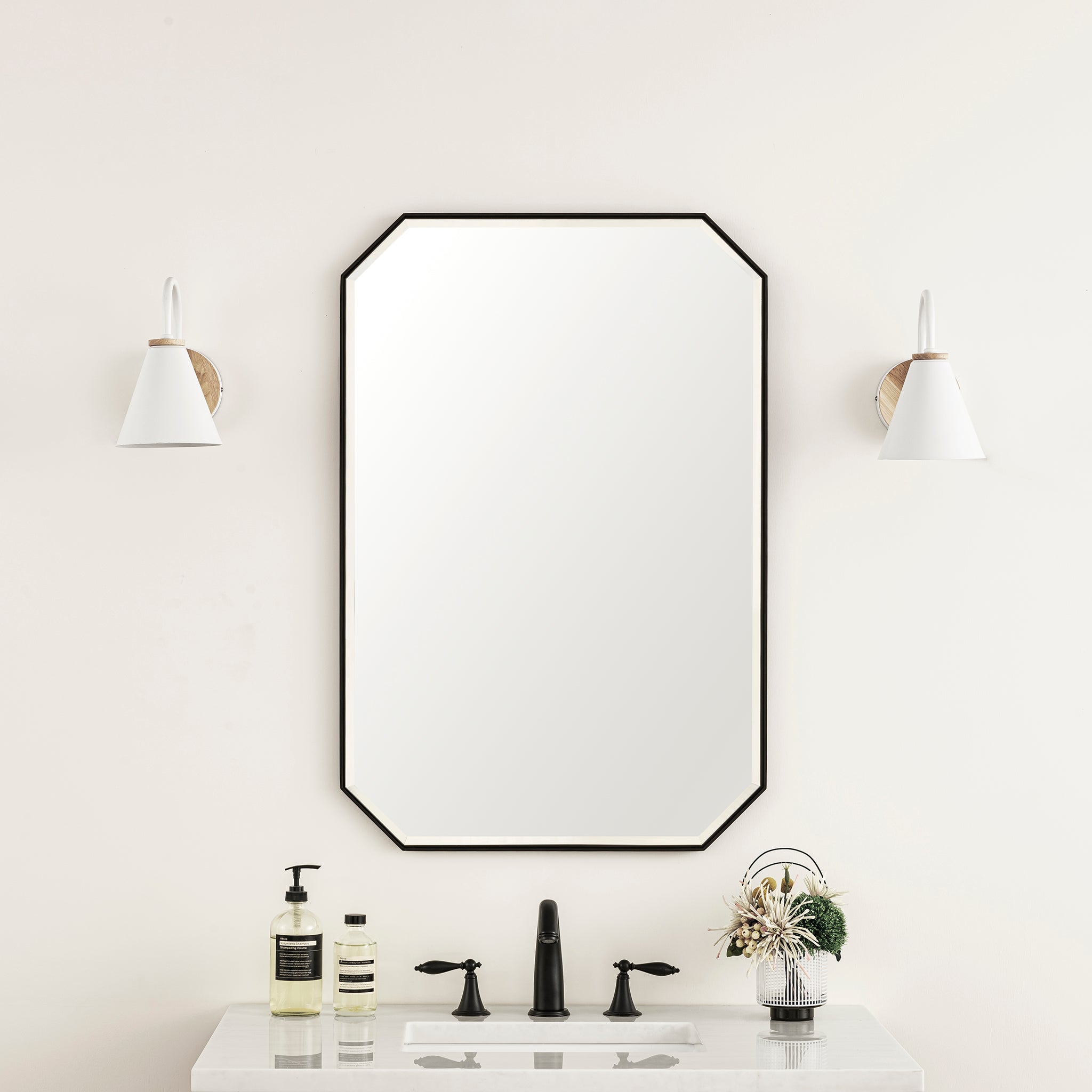 James Martin Rohe 24" Octagonal Mirror