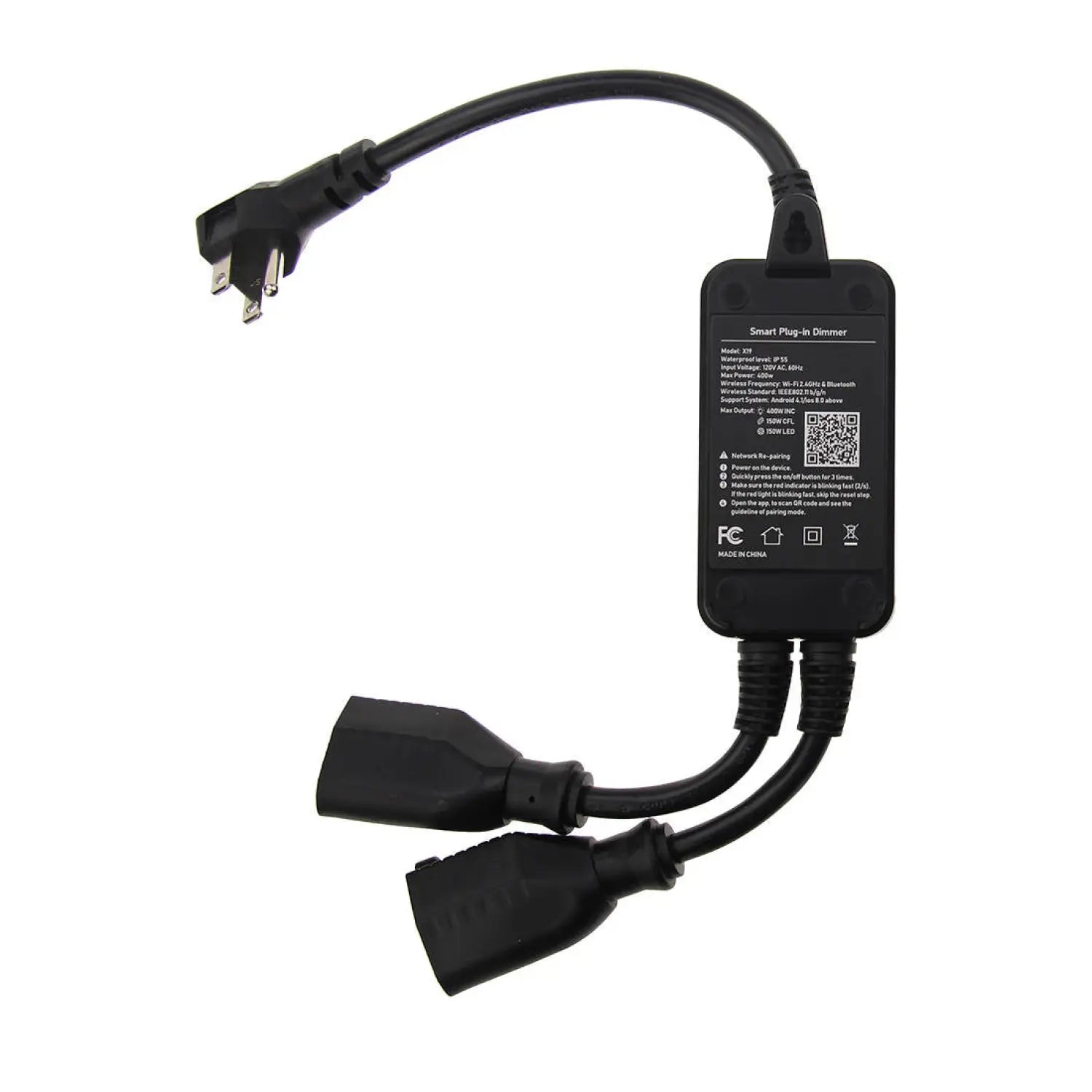 Waterproof Smart Wifi Dimmer Plug 400W