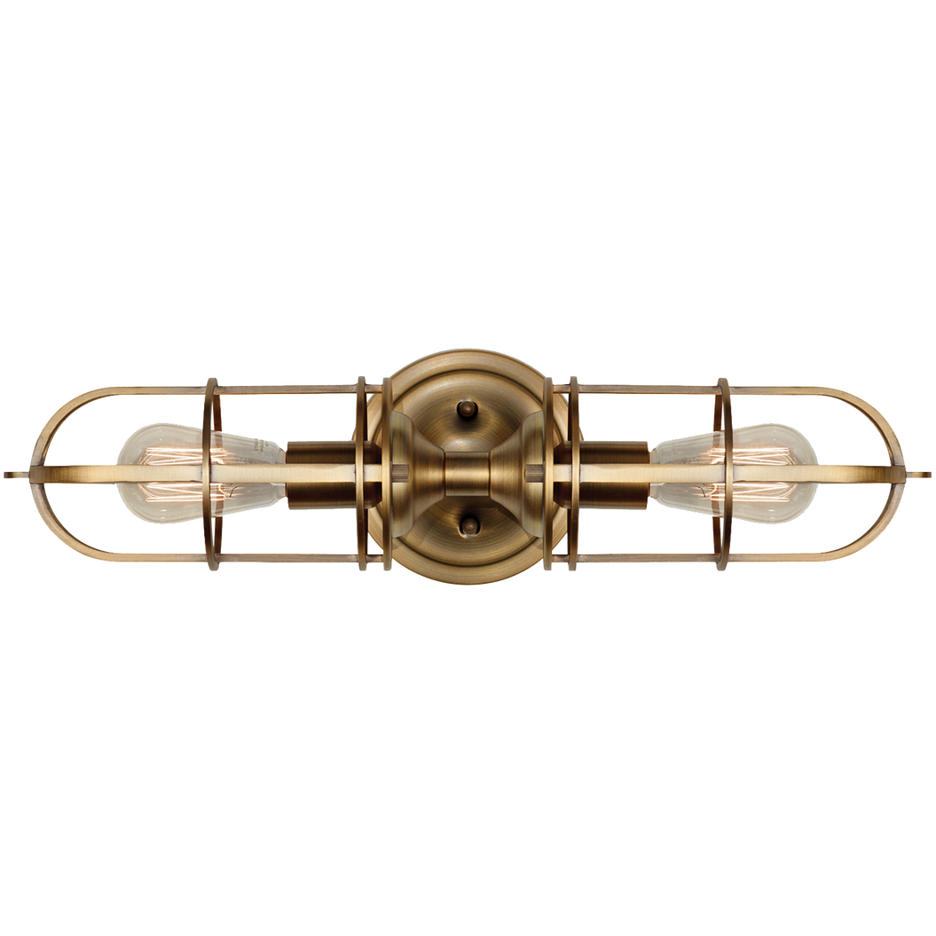 Urban Renewal 2-Light Cage Sconce