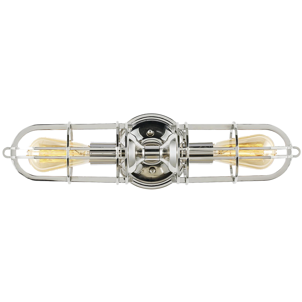 Urban Renewal 2-Light Cage Sconce