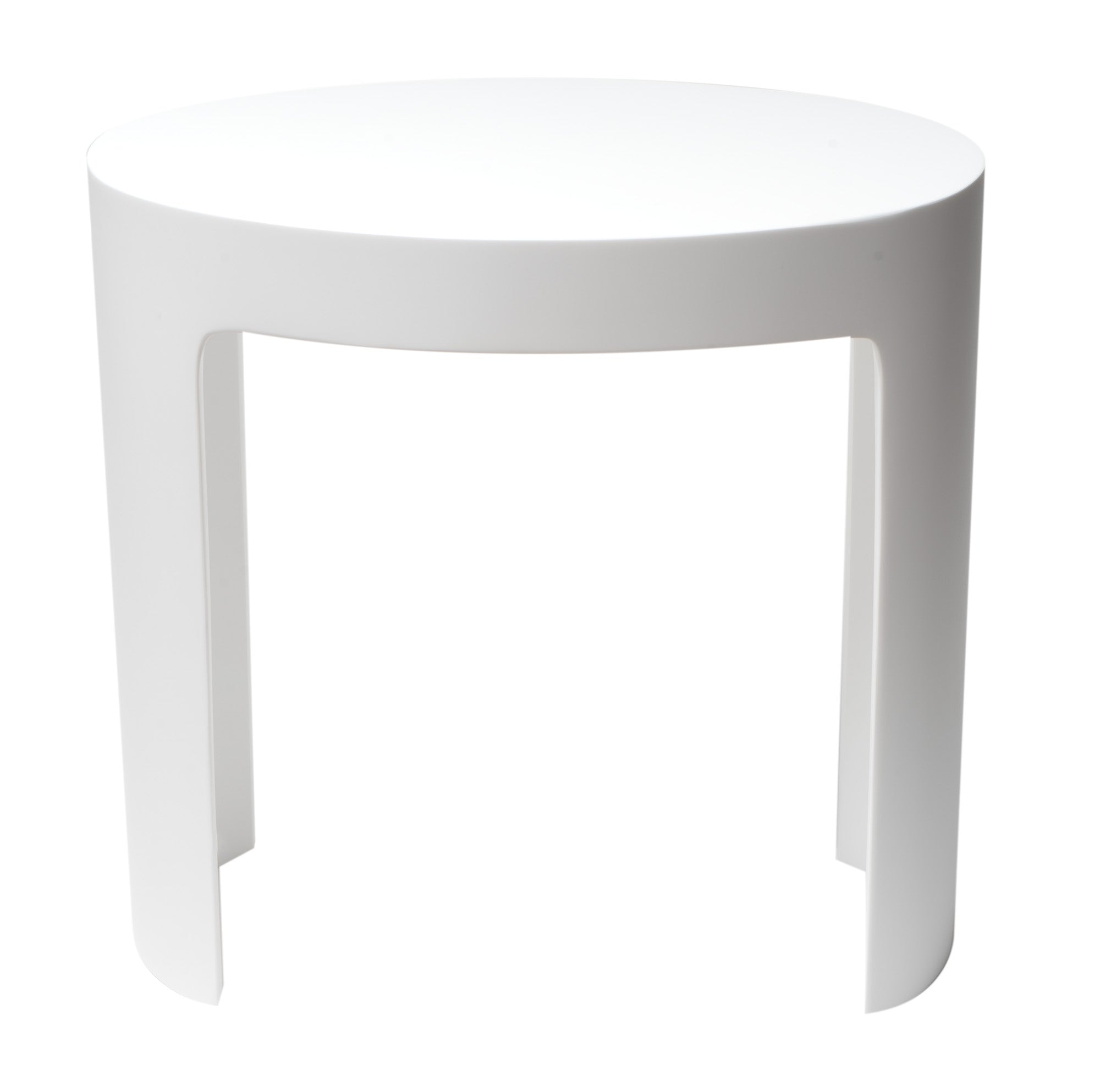 ALFI brand  ABST66 White Matte Solid Surface Resin Bathroom / Shower Stool