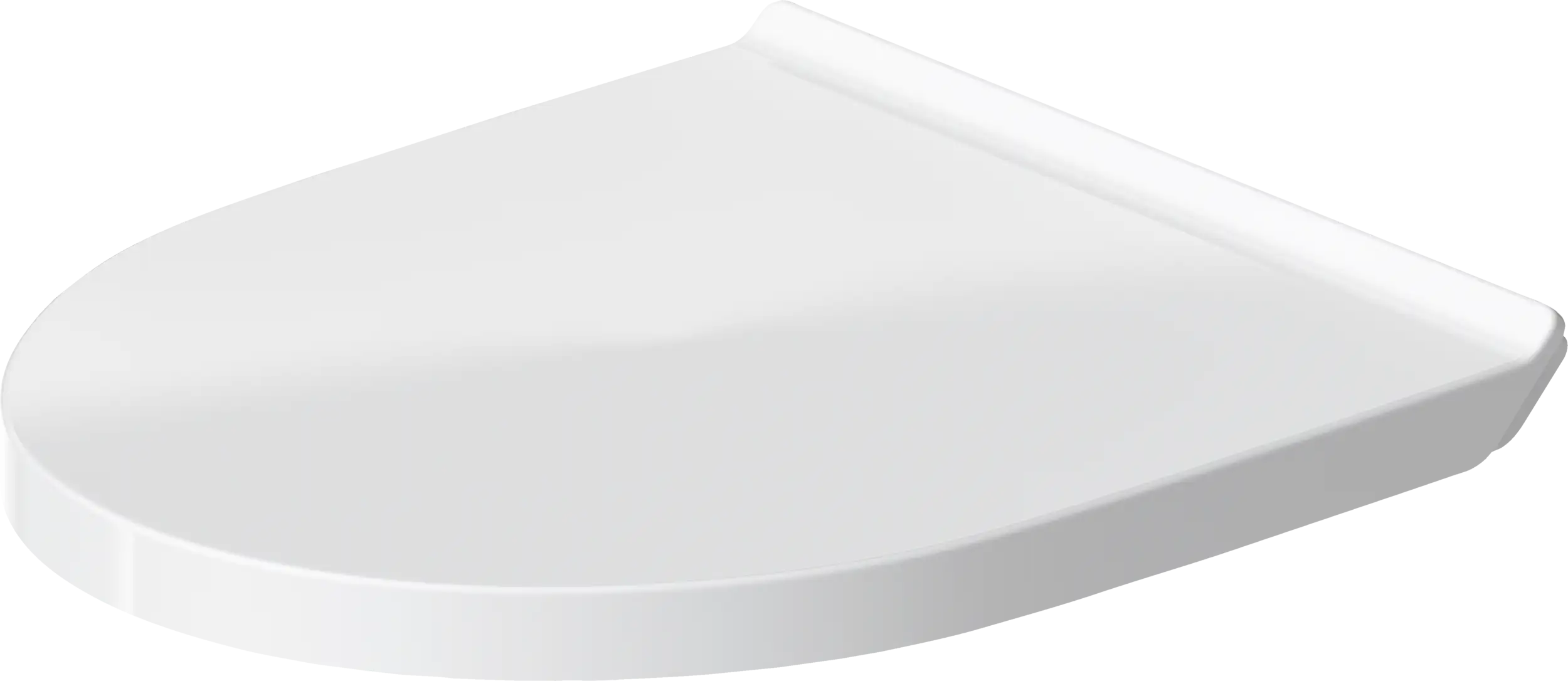 Duravit No.1 Round Slow Close Toilet Seat in White