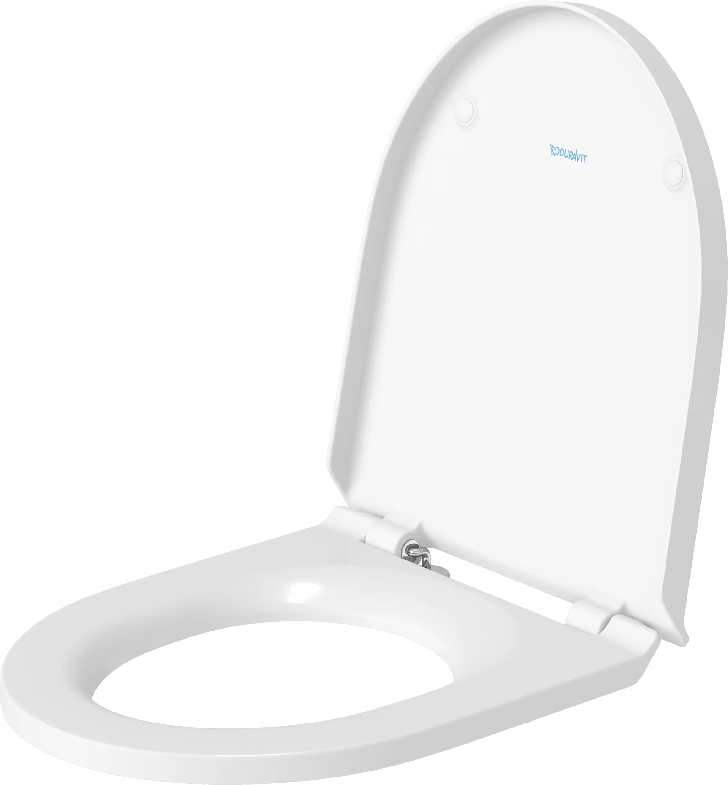 Duravit No.1 Round Slow Close Toilet Seat in White