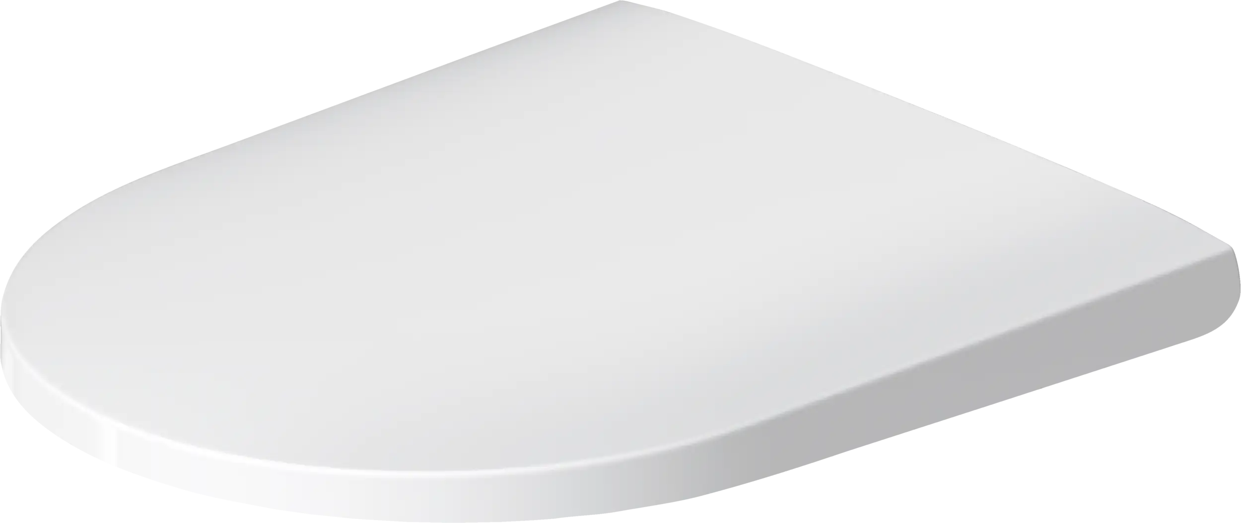 Duravit D-Neo Round Slow Close Toilet Seat in White