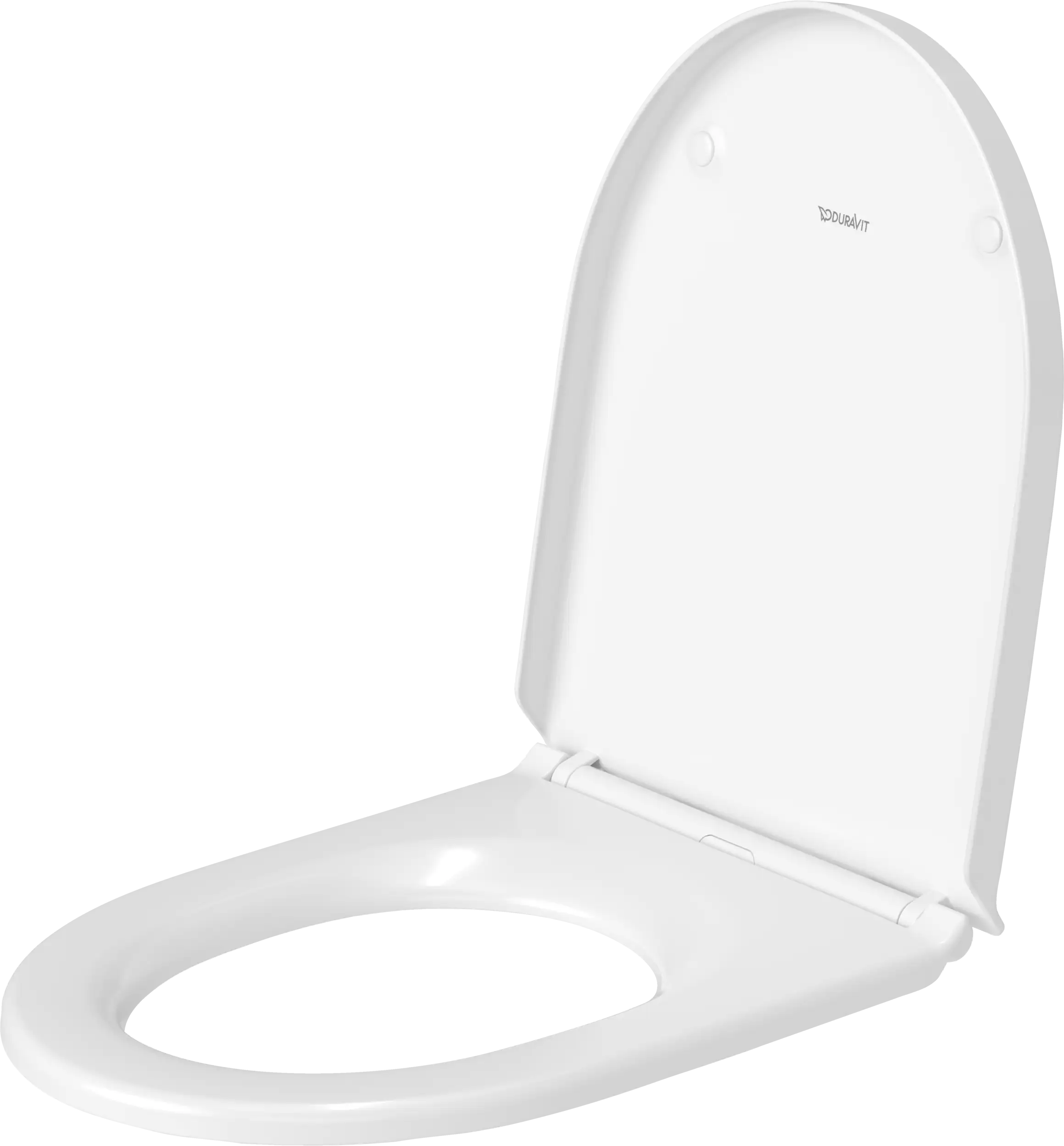 Duravit No.1 Elongated Slow Close Toilet Seat in White