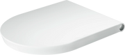 Duravit White Tulip Elongated Slow Close Toilet Seat in White