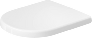 Duravit D-Code Round Slow Close Toilet Seat in White