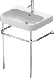 Duravit Happy D.2 24 3/4'' x 19 3/8'' Console in Chrome