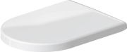 Duravit Elongated Slow Close Toilet Seat in White