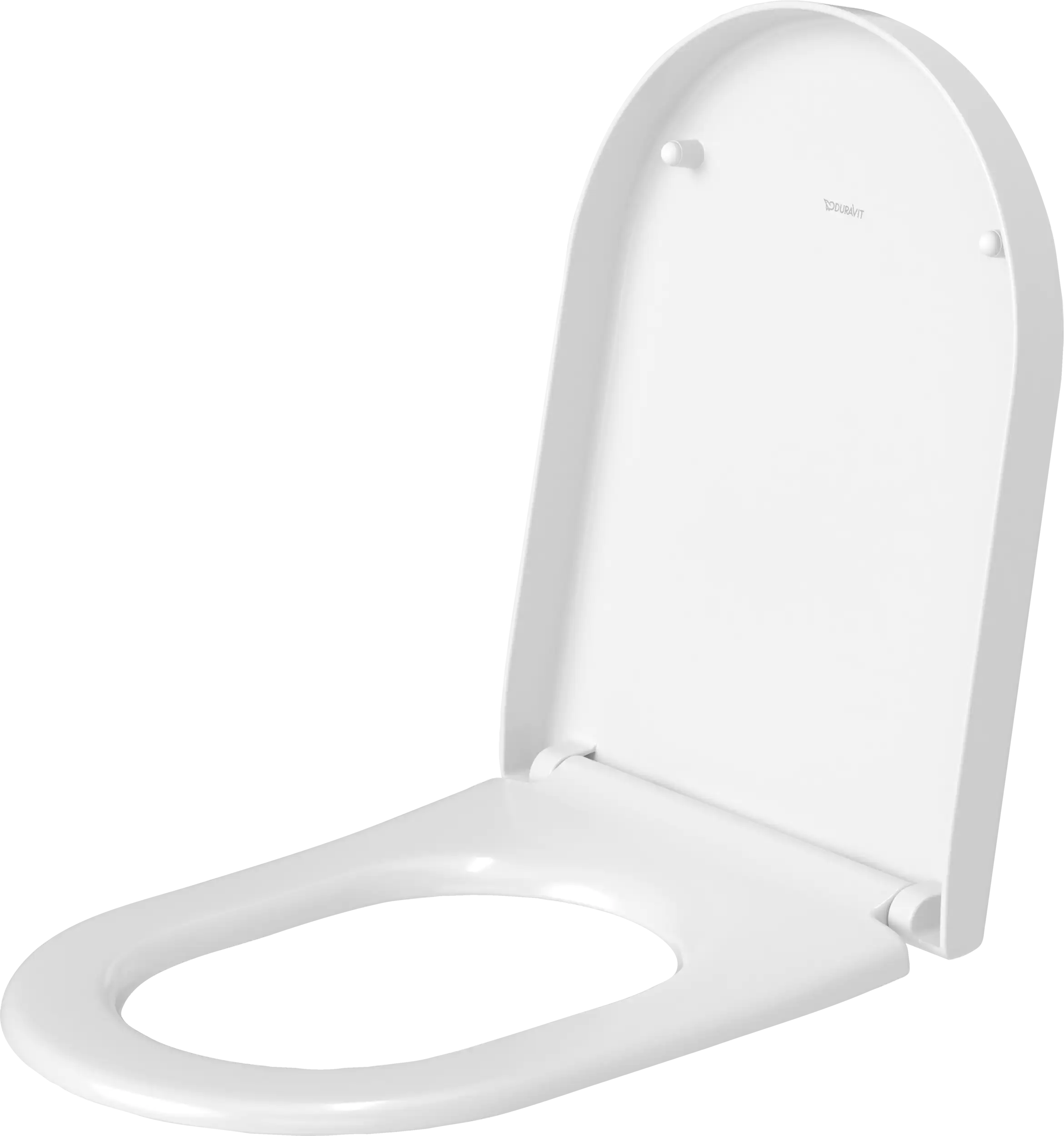 Duravit Elongated Slow Close Toilet Seat in White
