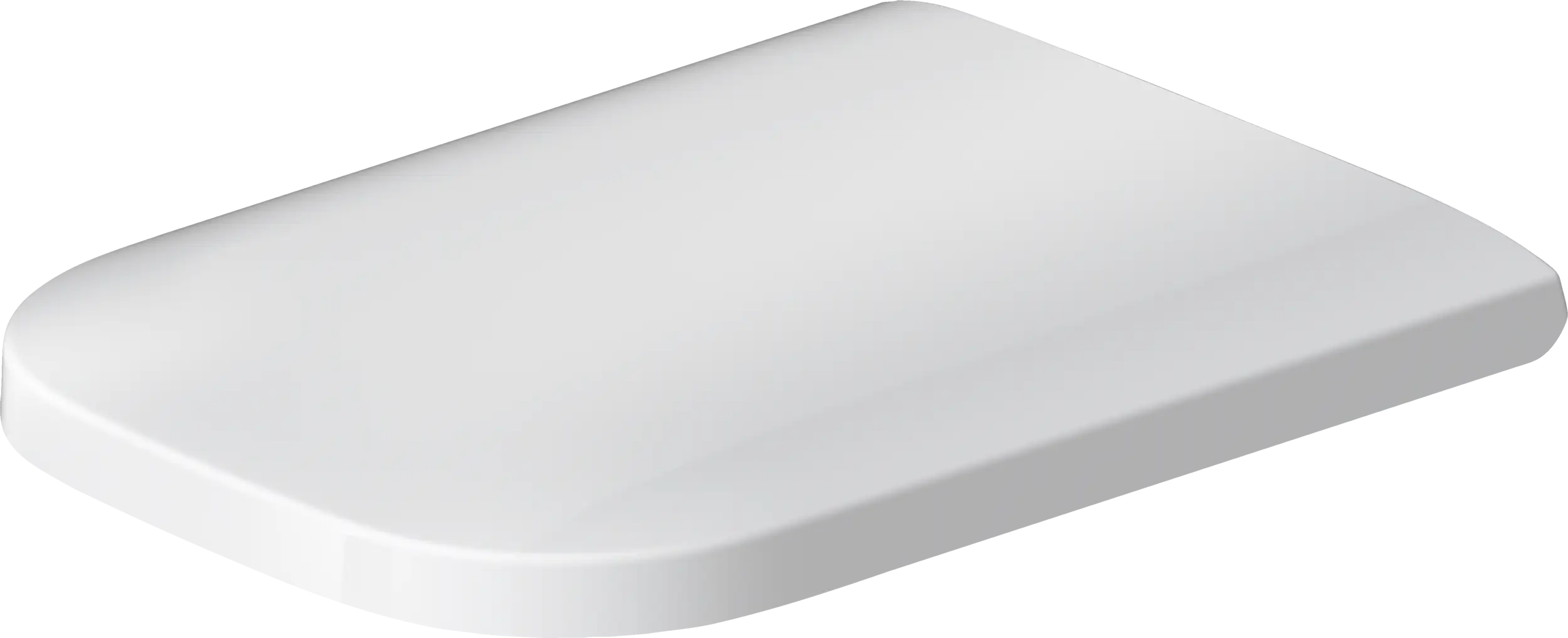Duravit Happy D.2 Elongated Slow Close Toilet Seat in White