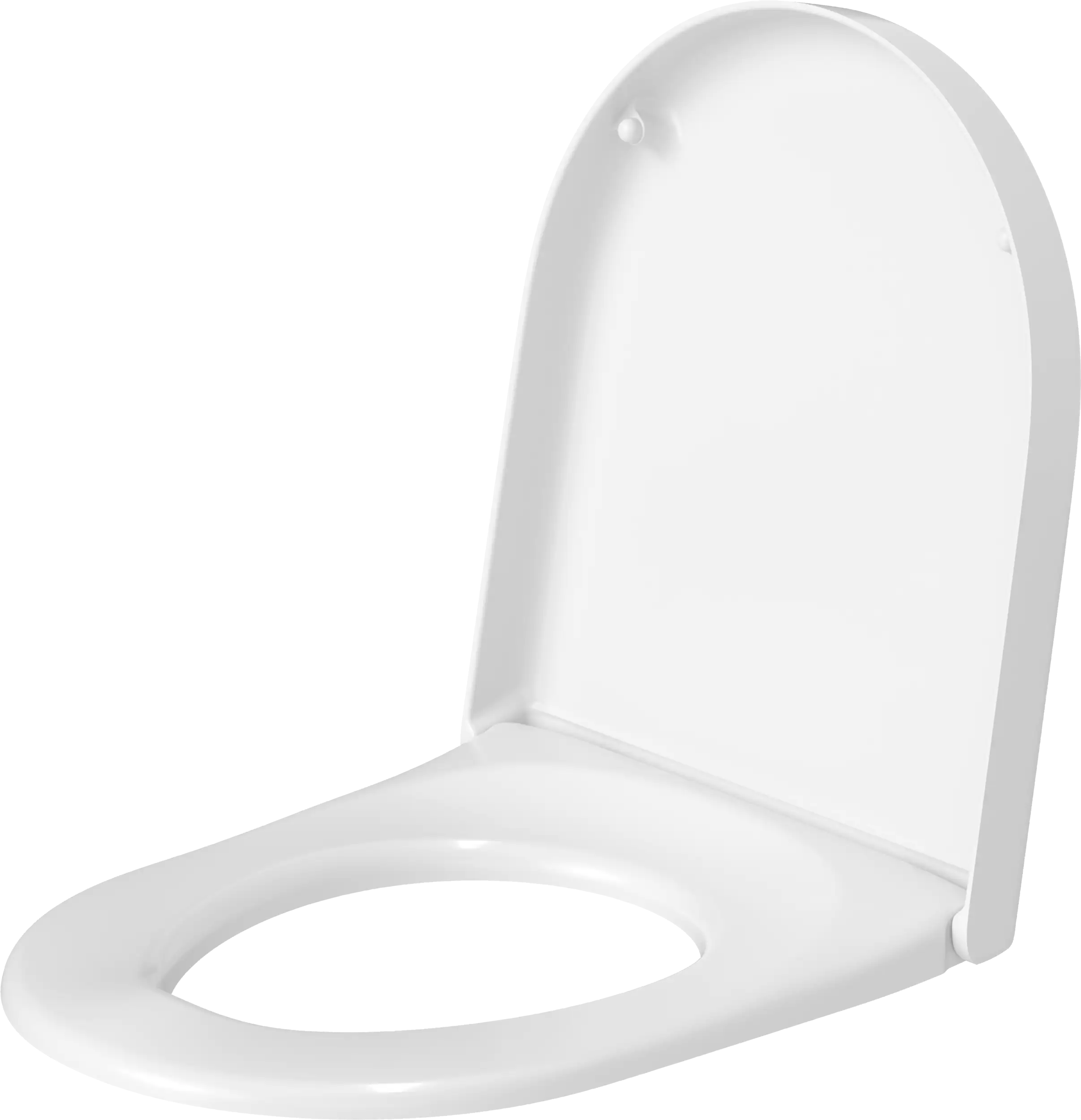 Duravit Round Slow Close Toilet Seat in White