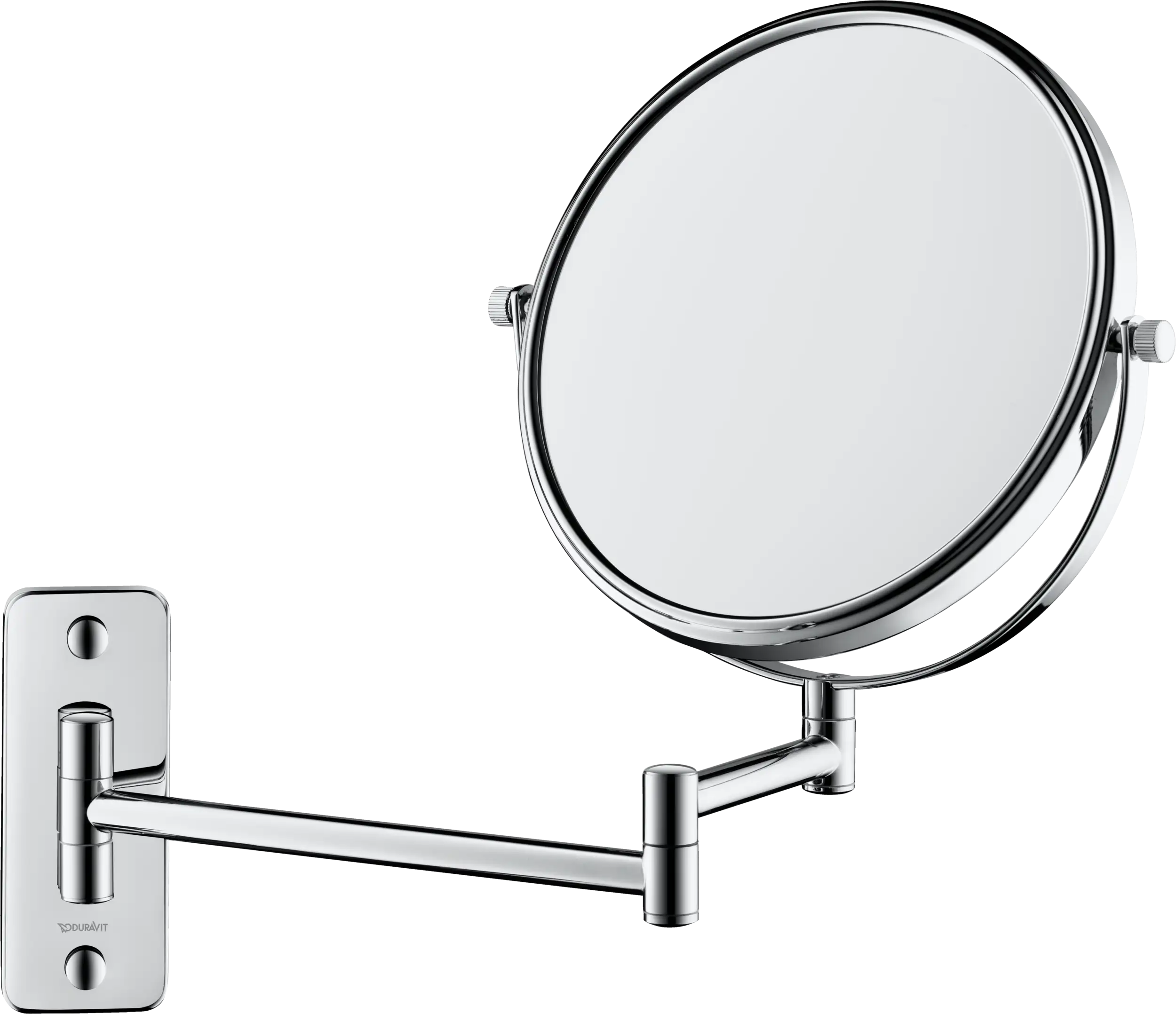 Duravit D-Code Wall Mount Swing Arm Makeup Mirror