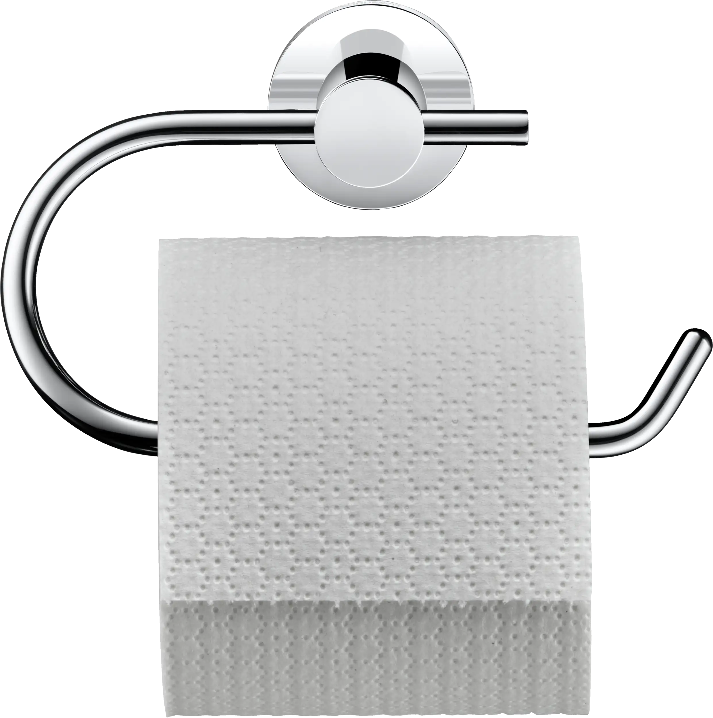 Duravit D-Code Single Roll Toilet Paper Holder