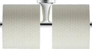 Duravit Starck T Double Roll Toilet Paper Holder