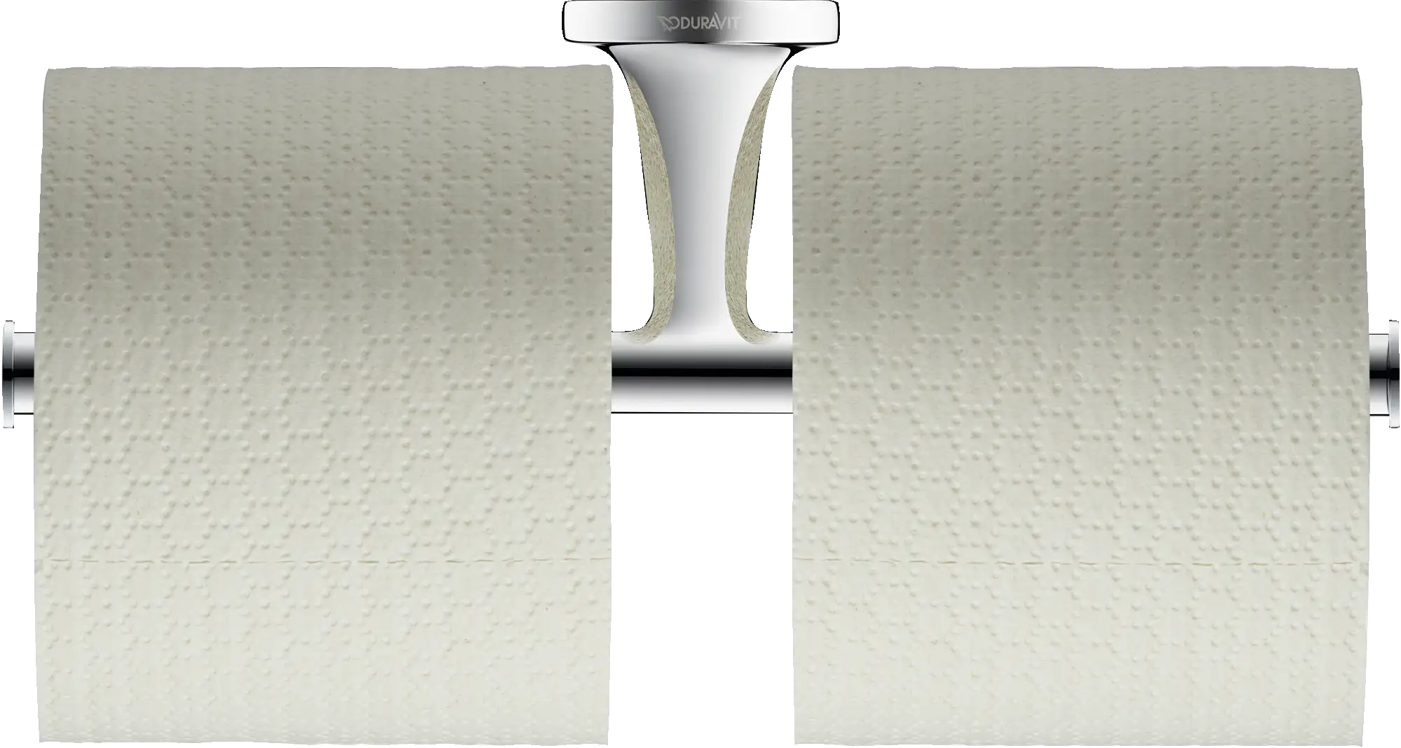 Duravit Starck T Double Roll Toilet Paper Holder