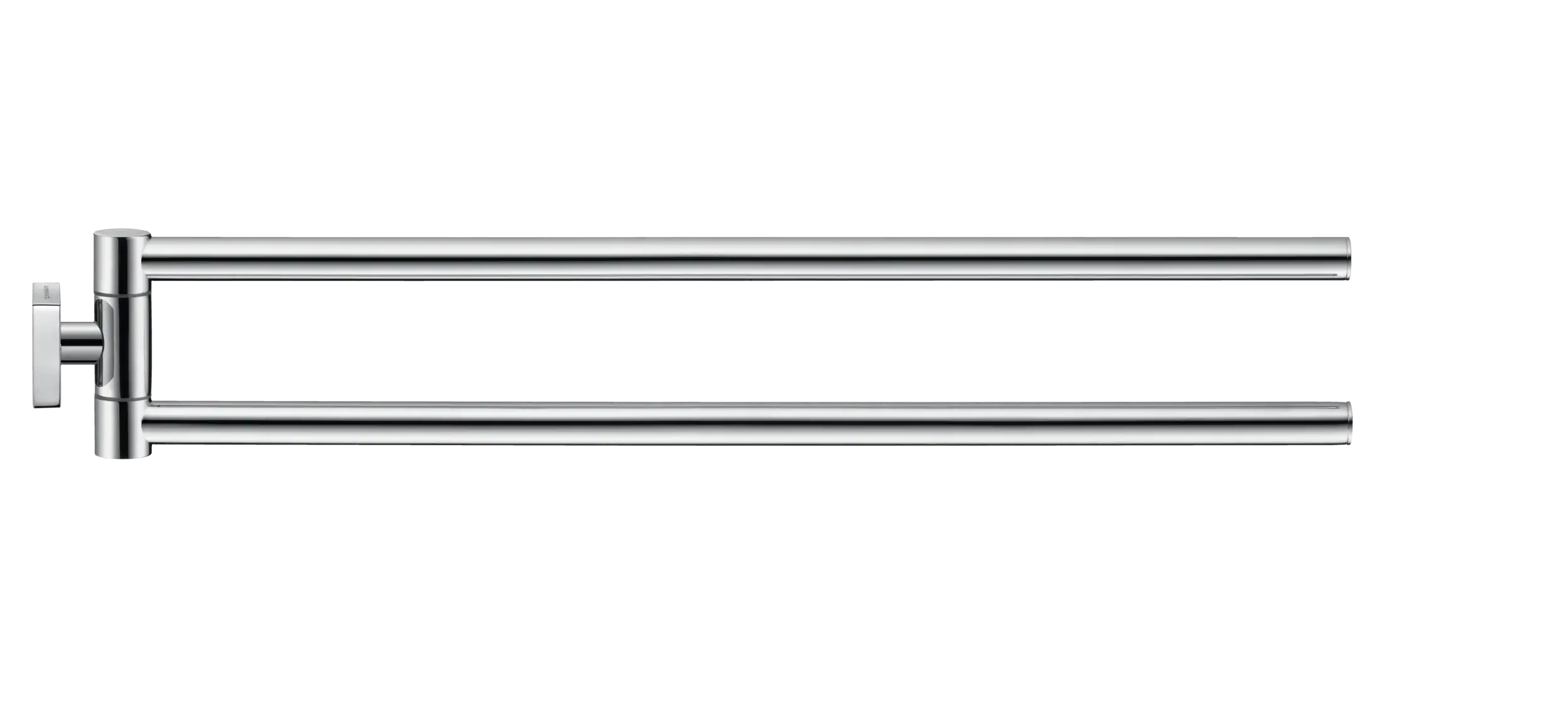 Duravit Karree 17 3/4'' Double Towel Bar in Chrome