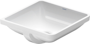 Duravit Starck 3 18 1/4'' Rectangular Undermount Sink in White with Overflow