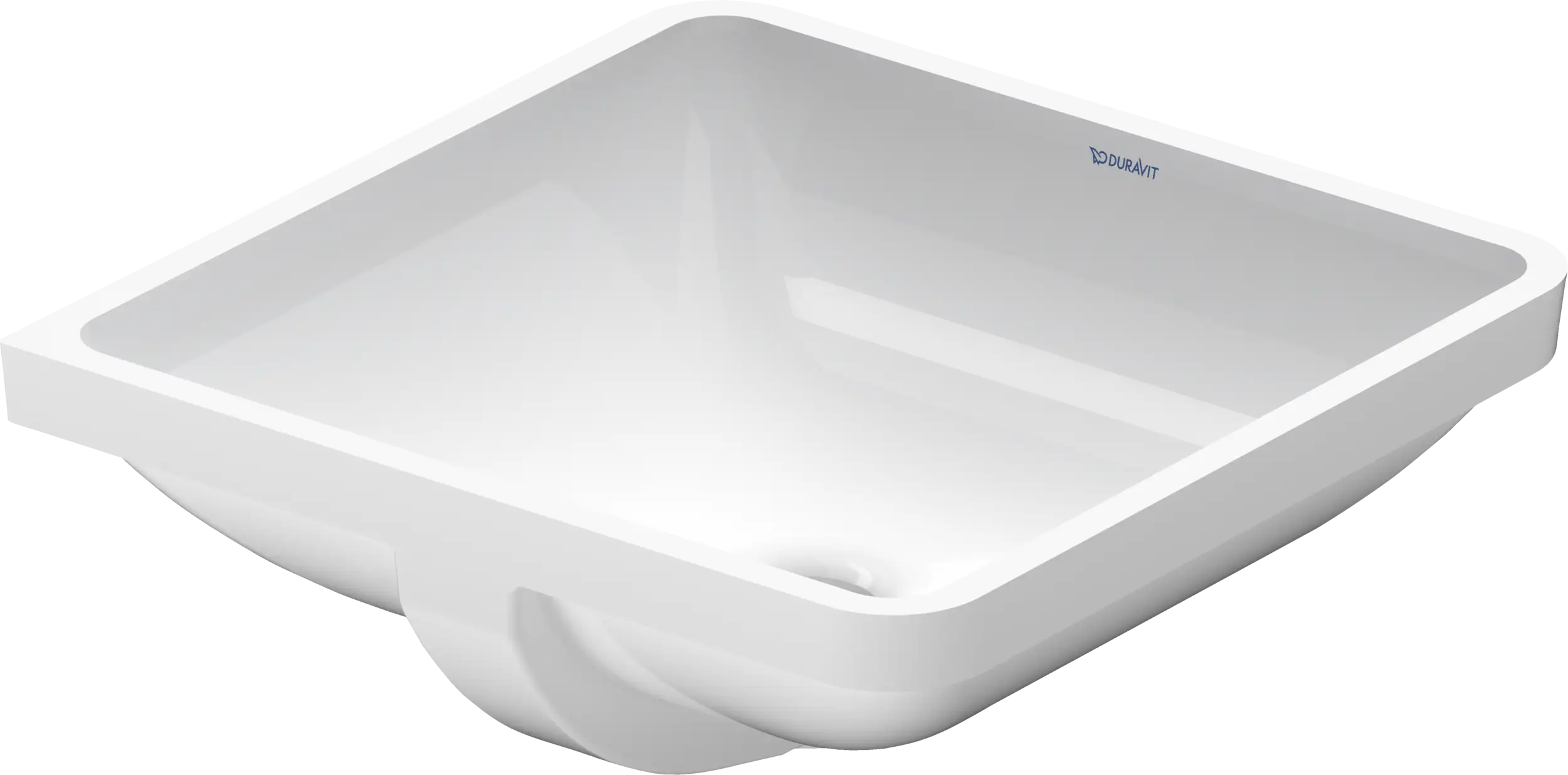 Duravit Starck 3 18 1/4'' Rectangular Undermount Sink in White with Overflow