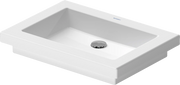 Duravit 2nd floor 22 7/8'' Rectangular Vessel Sink in White