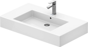 Duravit Vero 33 1/2'' Rectangular Wall Mounted Sink in White with Single Faucet Hole and with Overflow
