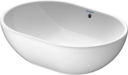 Duravit Design Classics 19 1/2'' Oval Vessel Sink in White with Overflow