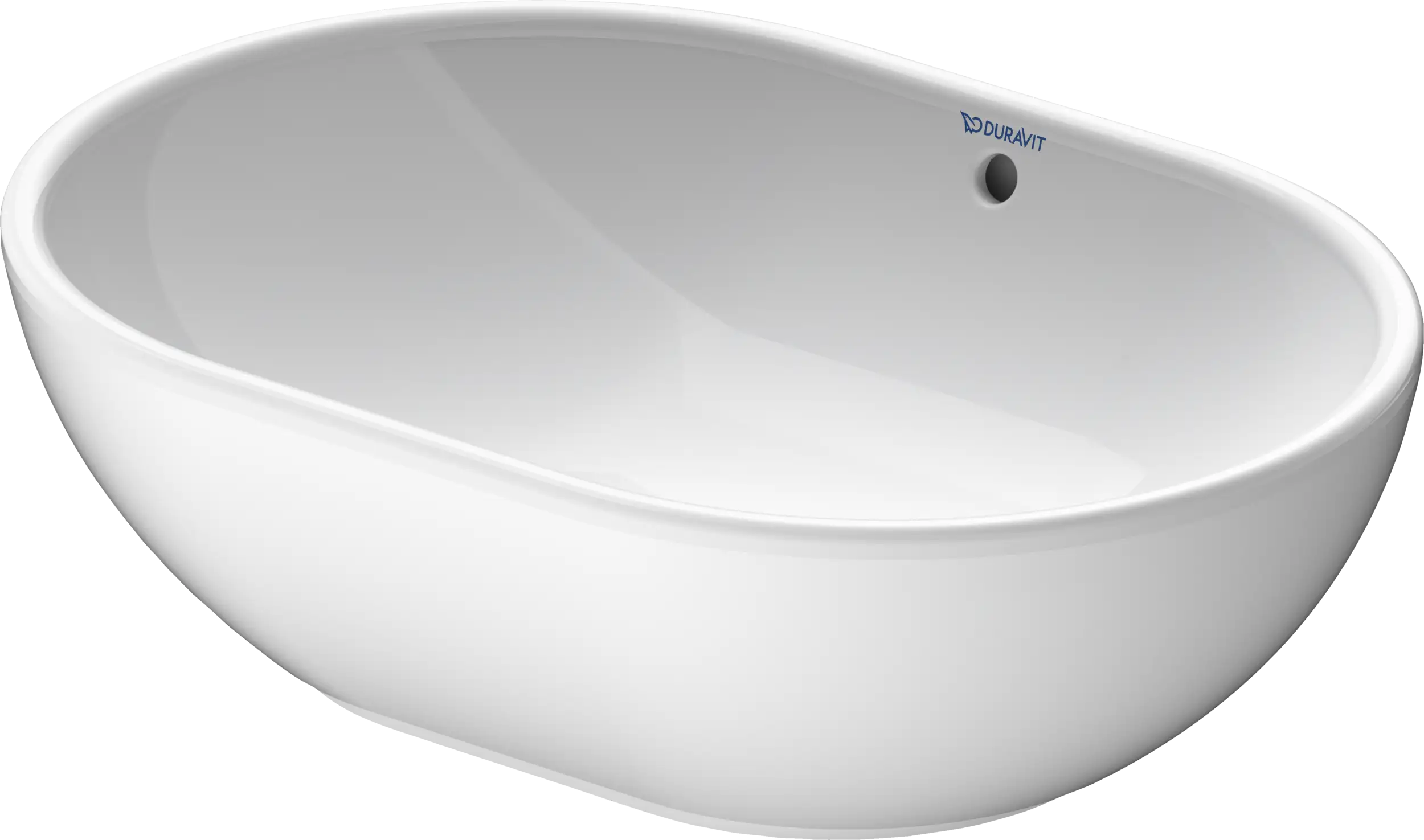 Duravit Design Classics 19 1/2'' Oval Vessel Sink in White with Overflow