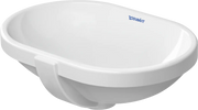 Duravit Design Classics 16 7/8'' Oval Undermount Sink in White with Overflow