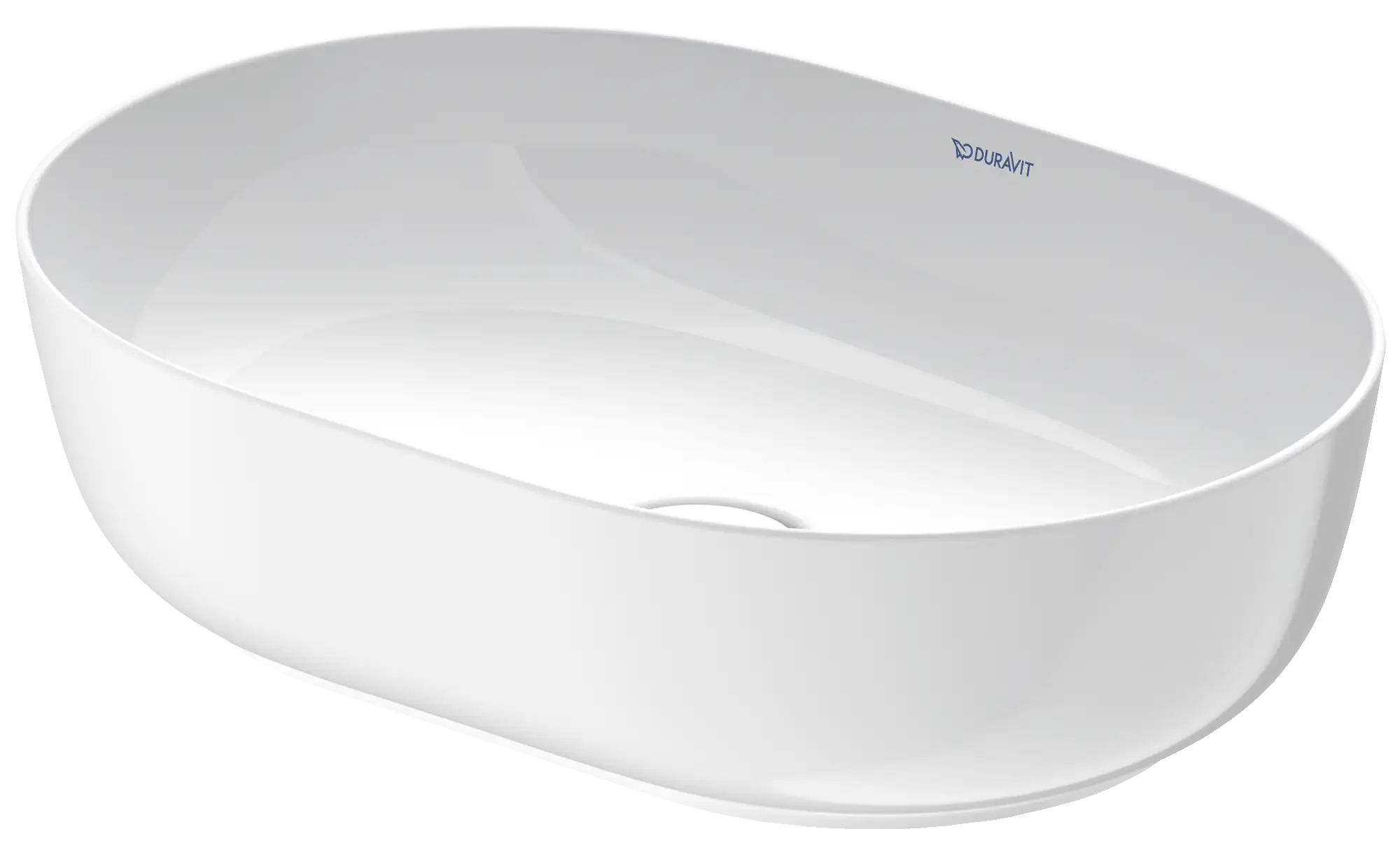 Duravit Luv 19 1/4'' Oval Vessel Sink in White