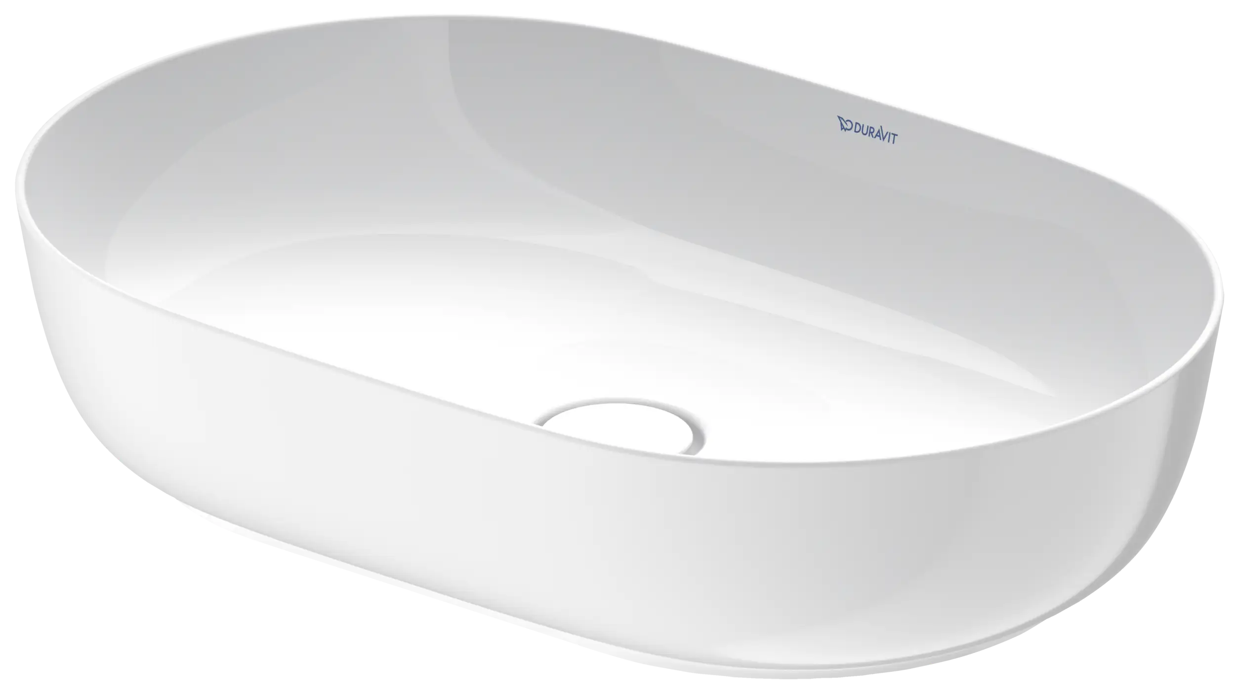 Duravit Luv 23 5/8'' Oval Vessel Sink in White
