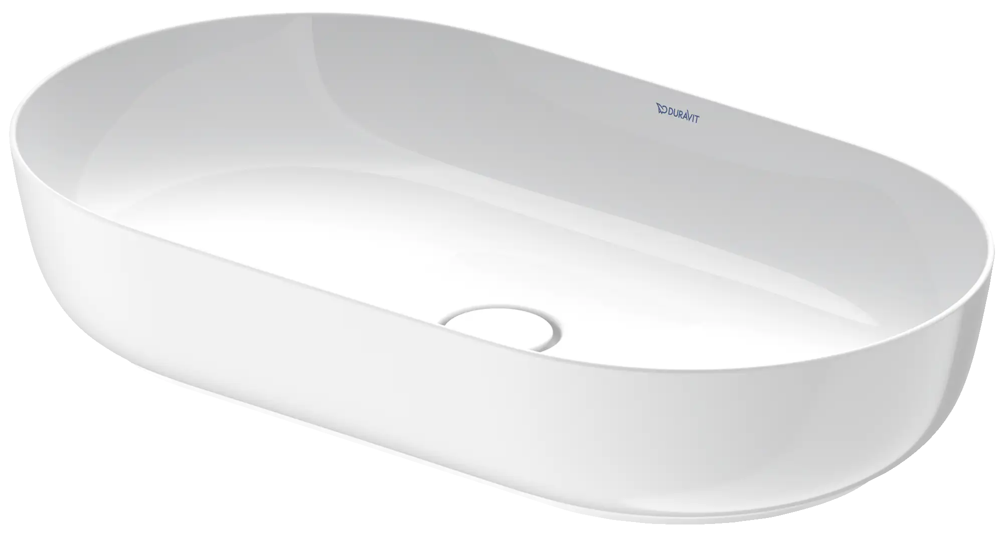 Duravit Luv 27 1/8'' Oval Vessel Sink in White