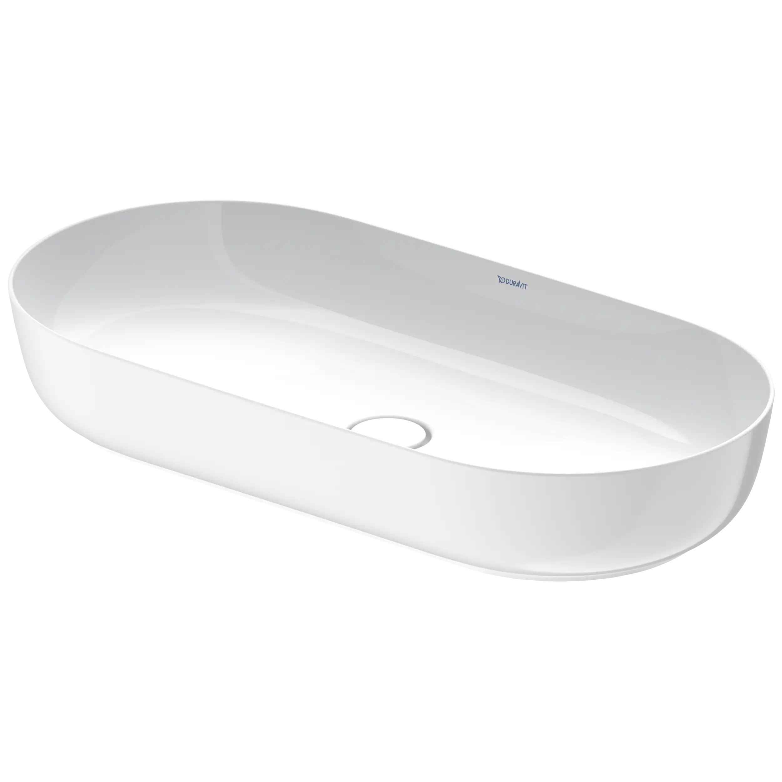 Duravit Luv 31 1/2'' Oval Vessel Sink in White
