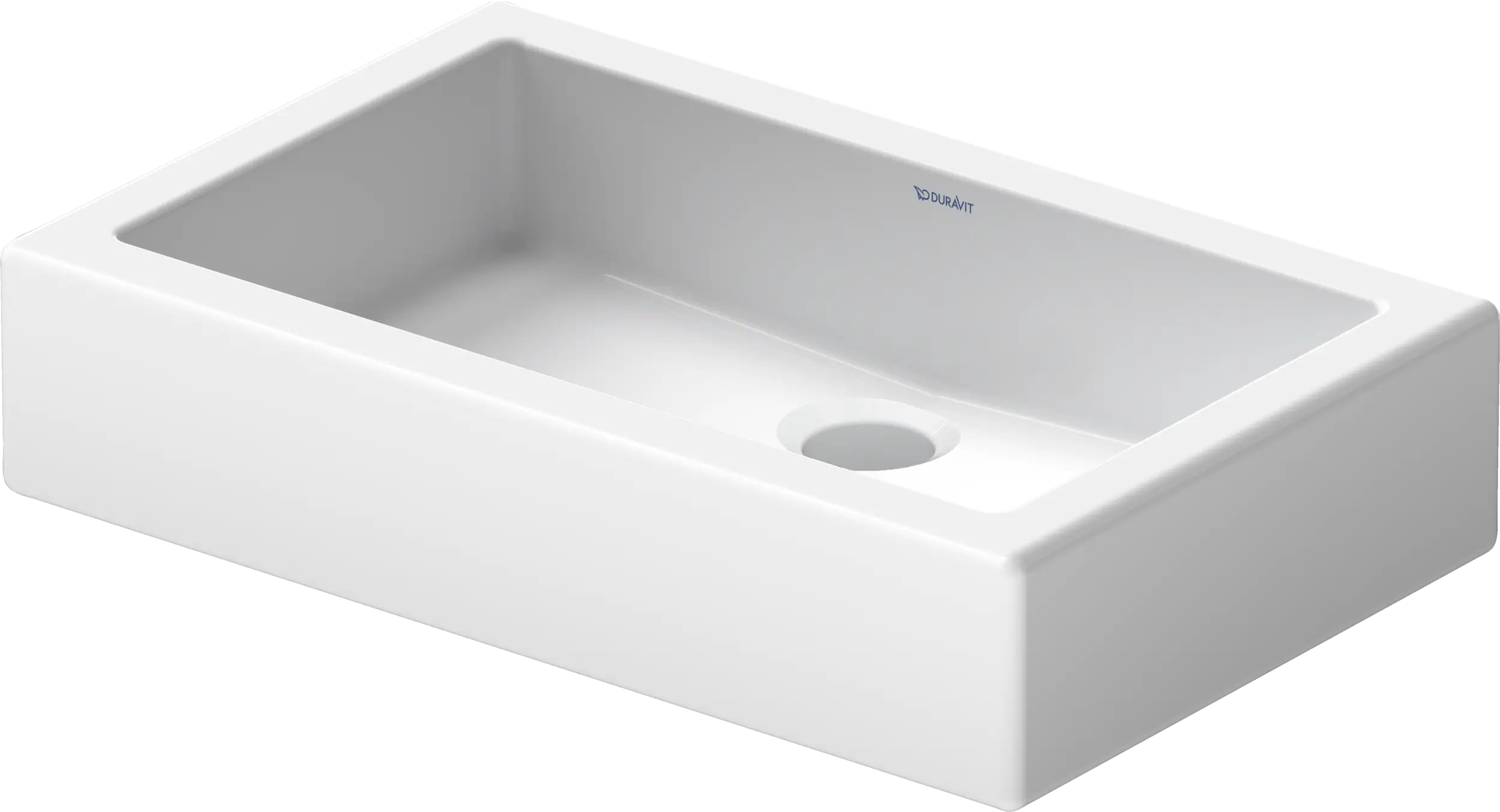 Duravit Vero 23 5/8'' Rectangular Vessel Sink in White