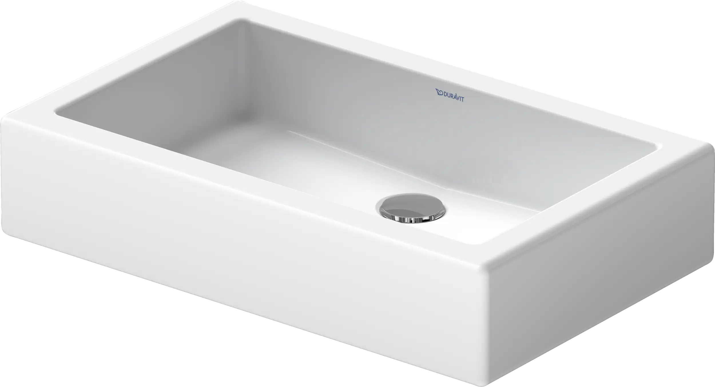 Duravit Vero 23 5/8'' Rectangular Vessel Sink in White