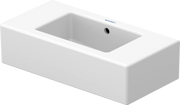 Duravit Vero 19 5/8'' Rectangular Wall Mounted Sink in White with Overflow