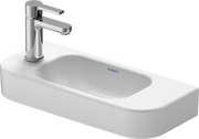 Duravit Happy D.2 19 5/8'' Rectangular Wall Mounted Sink in White with Single Faucet Hole and