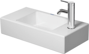Duravit Vero 19 5/8'' Rectangular Wall Mounted Sink in White with Single Faucet Hole and