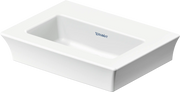 Duravit White Tulip 17 3/4'' Rectangular Wall Mounted Sink in White