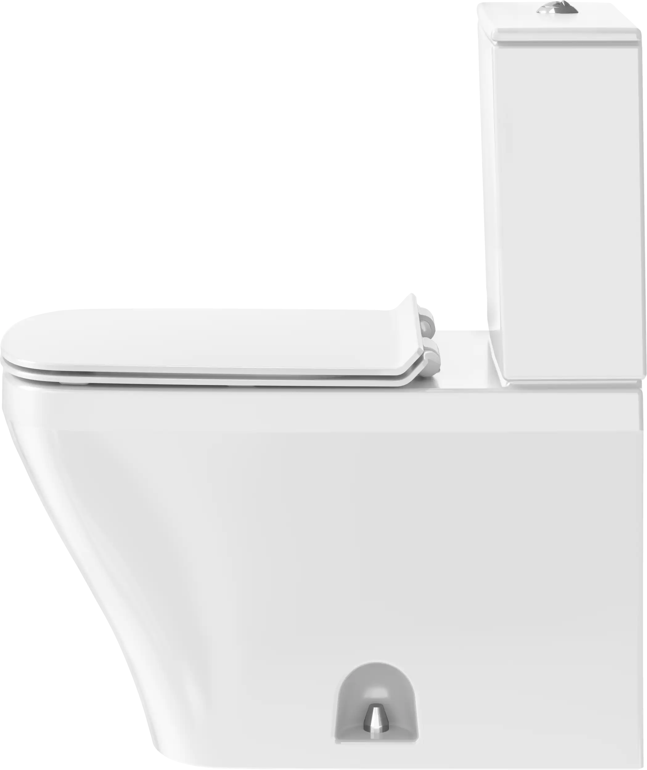 Duravit DuraStyle 1.32/0.92 GPF Dual Flush Elongated Toilet Bowl in White