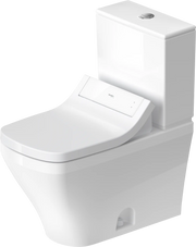 Duravit DuraStyle 1.32/0.92 GPF Dual Flush Elongated Toilet Bowl in White