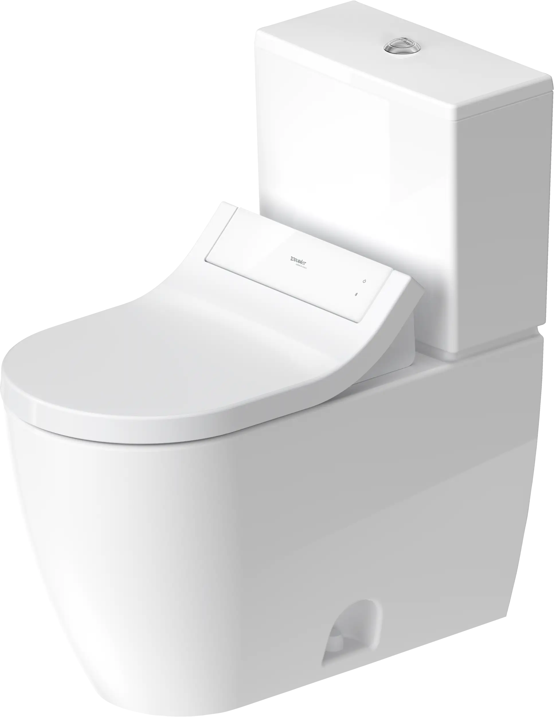 Duravit ME by Starck 1.32/0.92 GPF Dual Flush Elongated Toilet Bowl in White