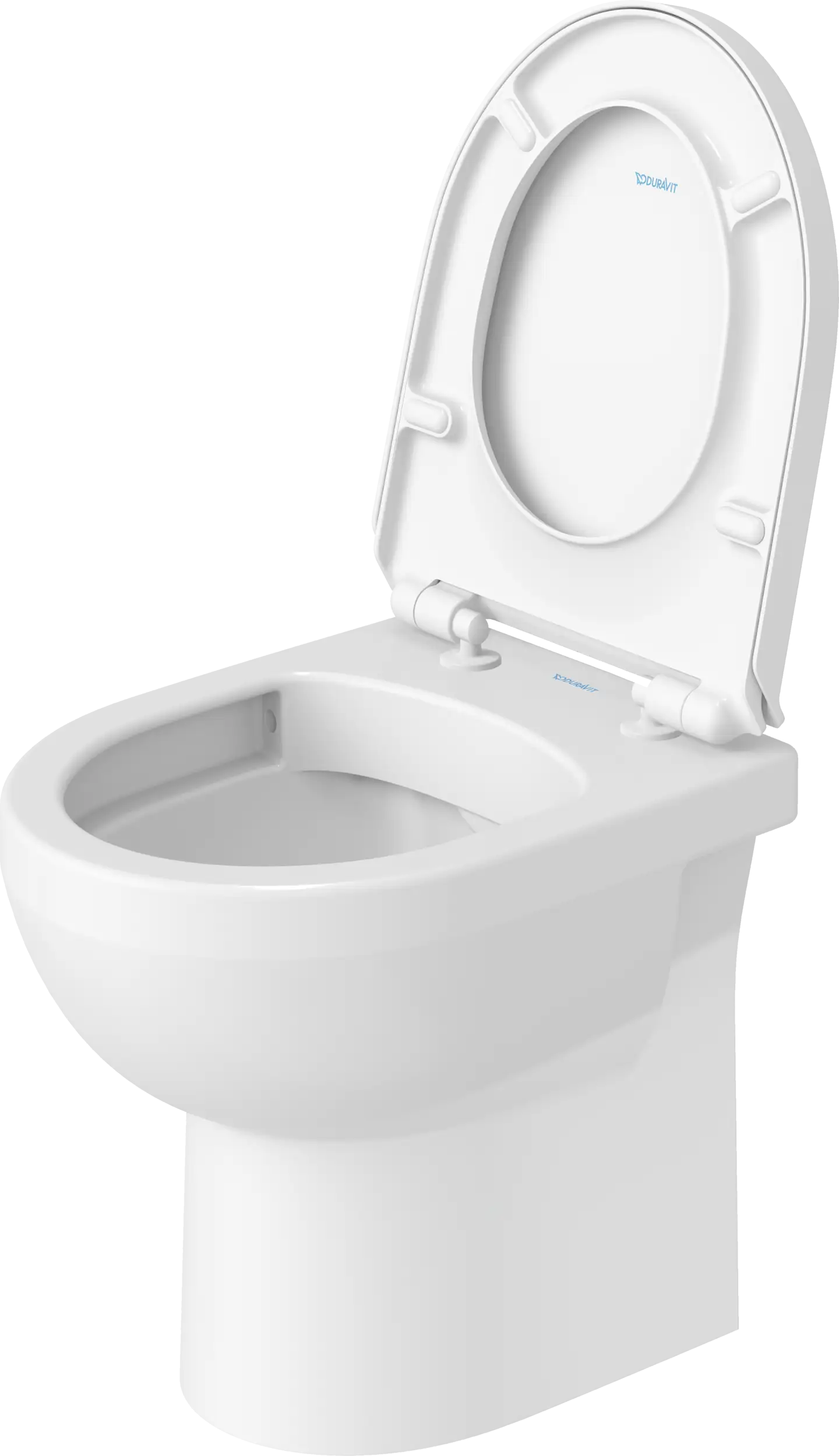 Duravit No.1 Round Slow Close Toilet Seat in White