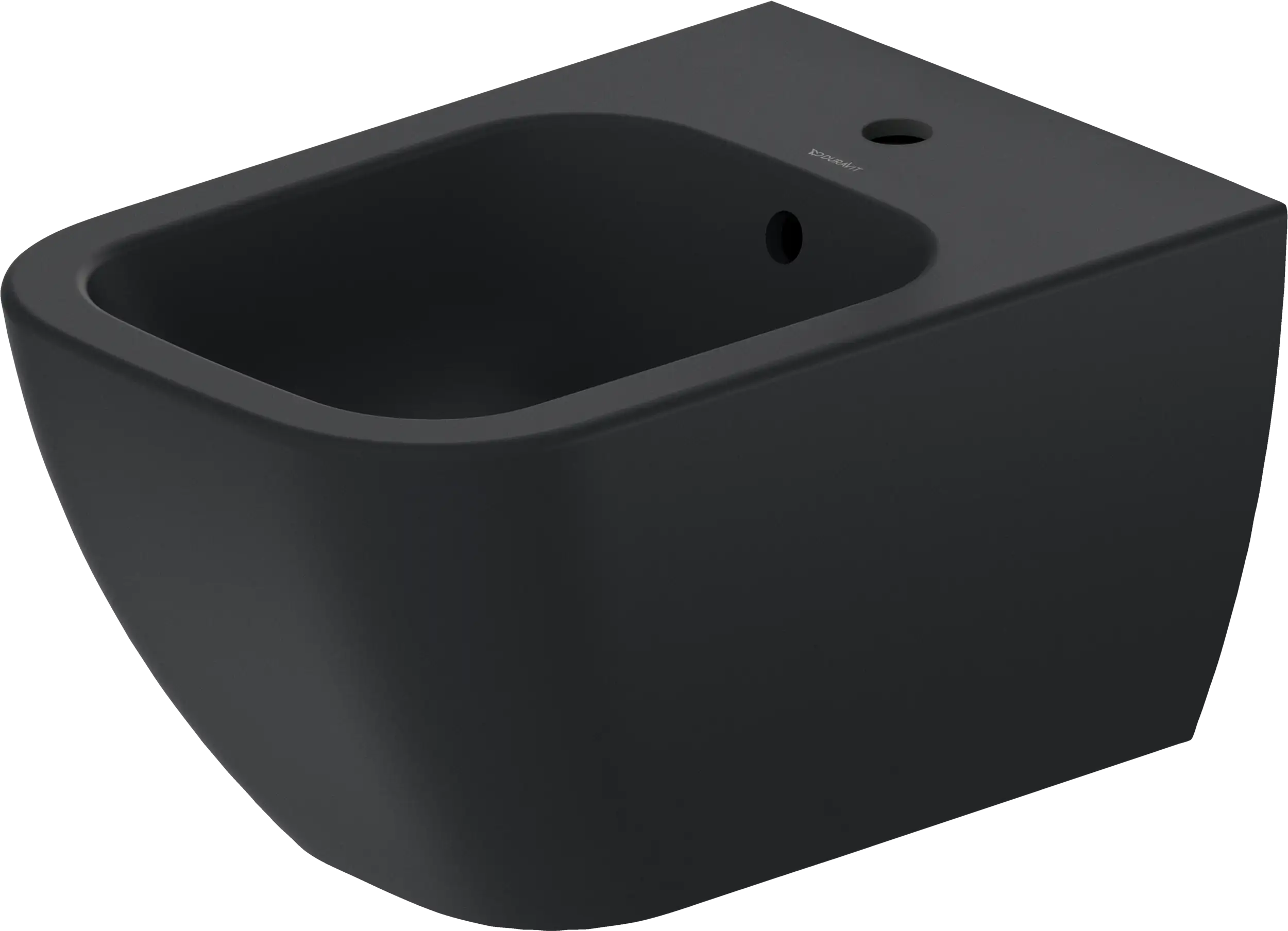 Duravit Happy D.2 Single Hole Horizontal Spray Wall Mount Bidet