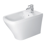 Duravit DuraStyle Single Hole Horizontal Spray Floorstanding Bidet in White
