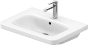 Duravit DuraStyle 25 5/8'' Rectangular Wall Mounted Sink in White with Single Faucet Hole and with Overflow