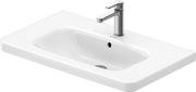Duravit DuraStyle 30 1/2'' Rectangular Wall Mounted Sink in White with Single Faucet Hole and with Overflow