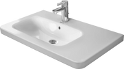 Duravit DuraStyle 30 1/2'' Rectangular Wall Mounted Sink in White with Single Faucet Hole and with Overflow