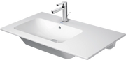 Duravit ME by Starck 32 5/8'' Rectangular Wall Mounted Sink in White with Single Faucet Hole and with Overflow