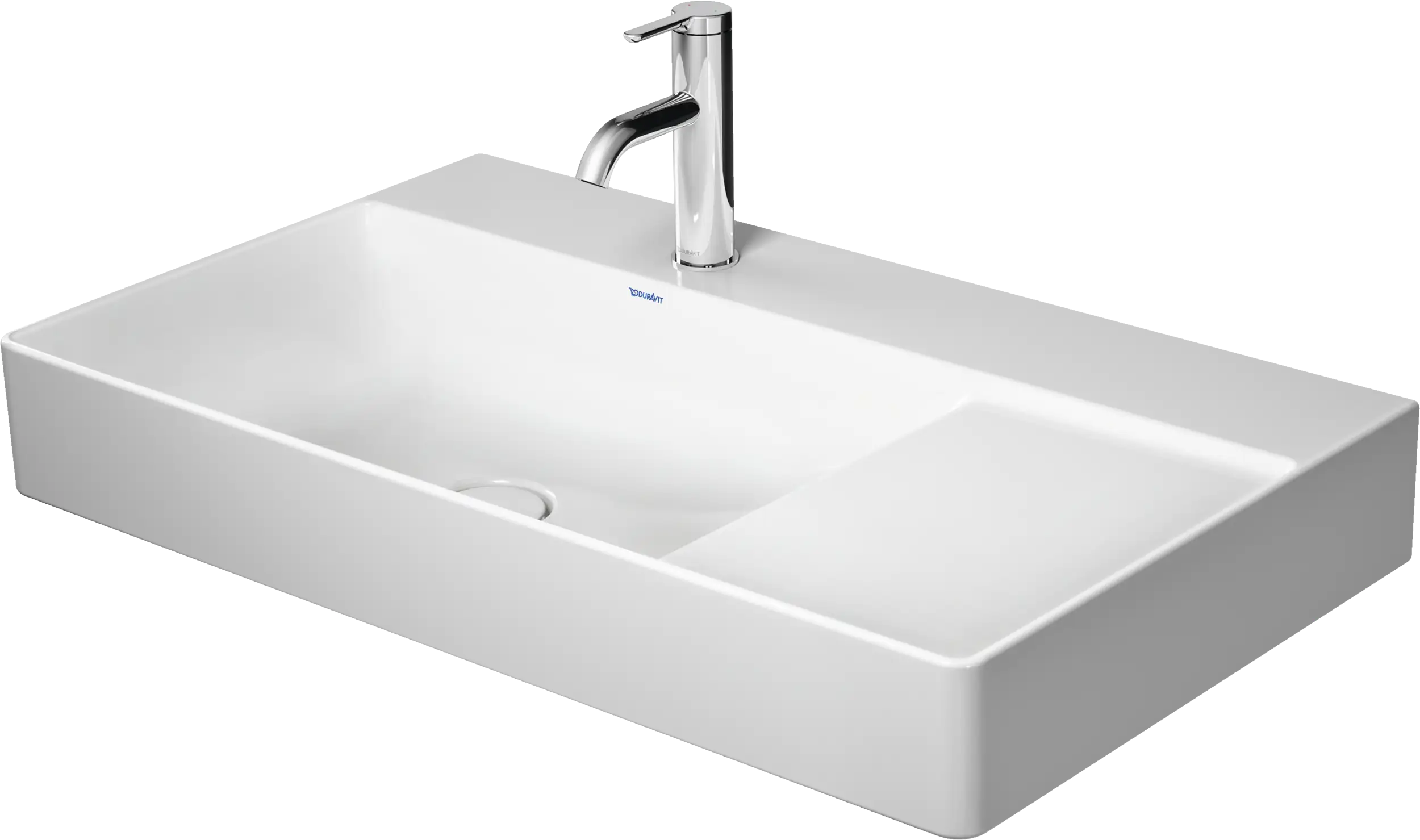 Duravit DuraSquare 30 1/2'' Rectangular Vessel Sink in White