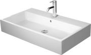 Duravit Vero 31 1/2'' Rectangular Vessel Sink in White with Single Faucet Hole and with Overflow